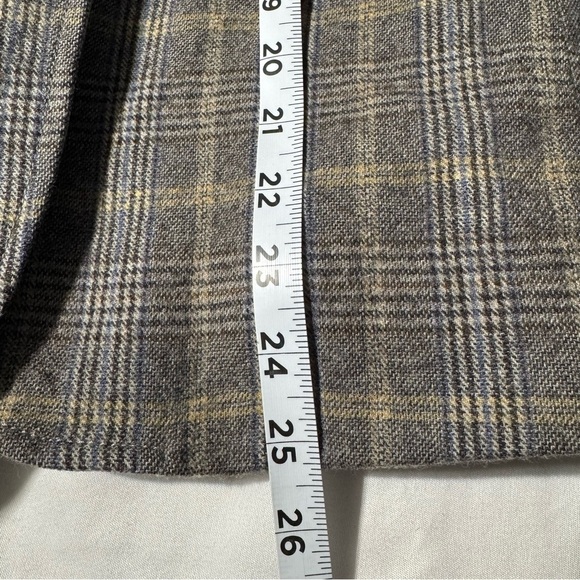 J. Crew Schoolboy Blazer Wool Blend English Tweed Size 16 Academia Preppy - Picture 12 of 15